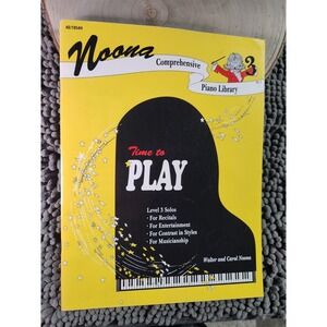 Noona Comprehensive PIANO LIBRARY PLAYING WITH SOUND LEVEL 3 MUSIC BOOK